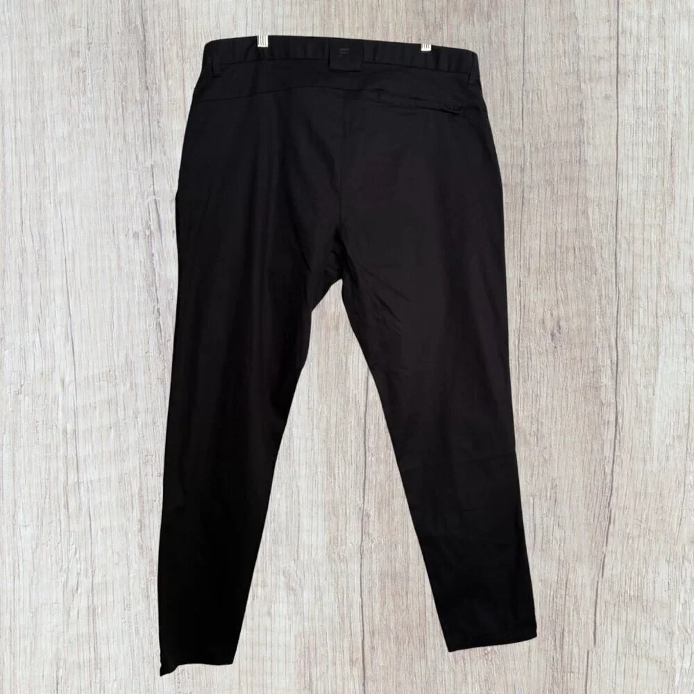 Fabletics The High Side Chino (Slim Fit) Pants Black 36 x 32 New